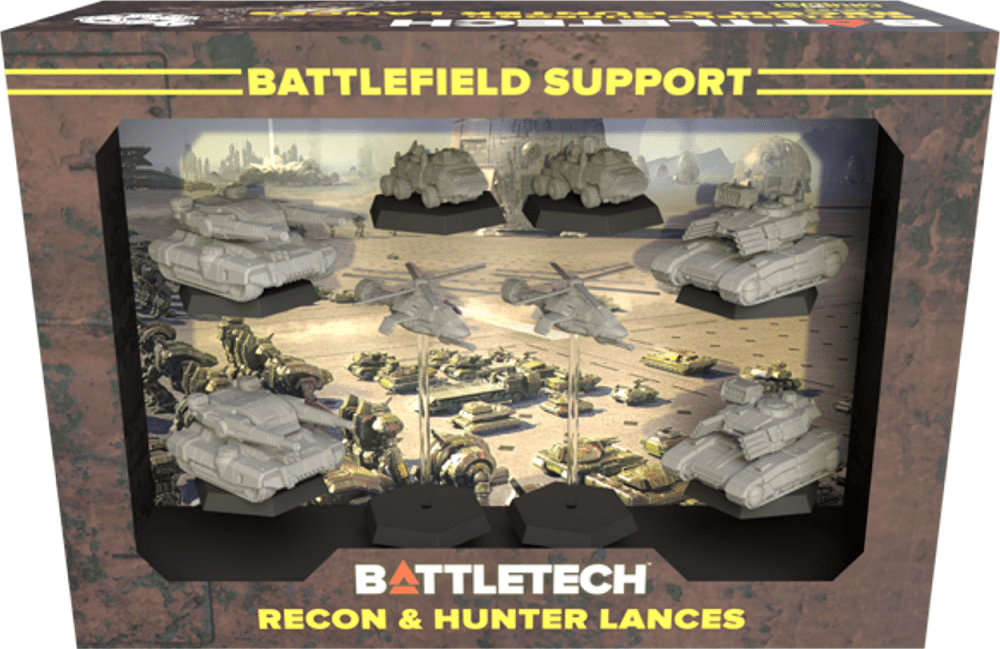 Battletech Battlefield Support Recon & Hunter Lances Forcepack - A Muse N Games